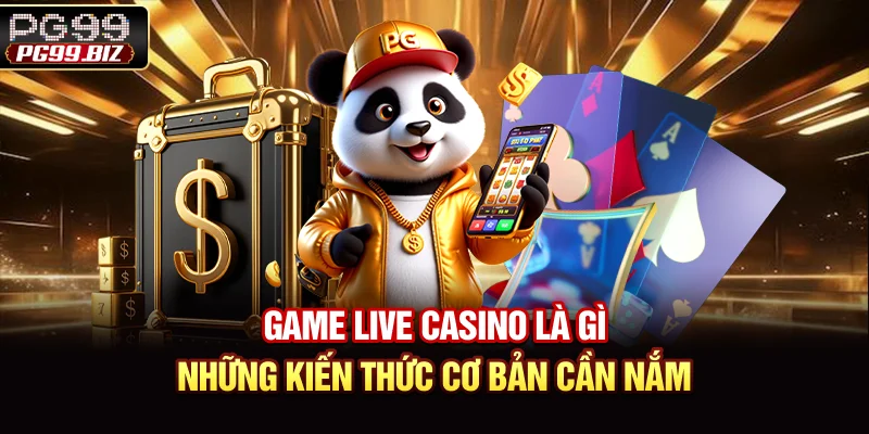 Game Live Casino Là Gì? Những Kiến Thức Cơ Bản Cần Nắm